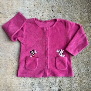 VINTAGE Mickey Mouse Fleece Sweater
